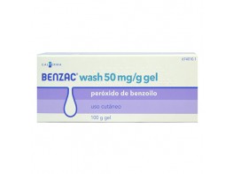 Imagen del producto Benzac wash 50 mg/g gel 100g